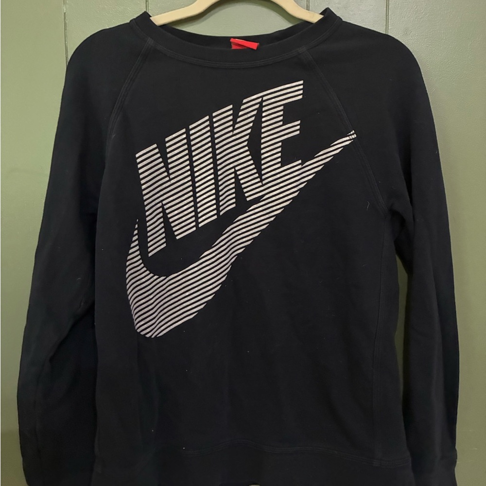 Nike Black Crewneck Sweater
